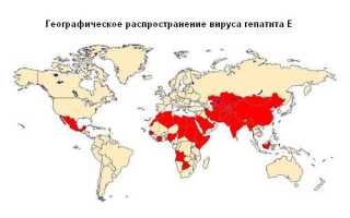 Вирусный гепатит Е: причины, симптомы, лечение