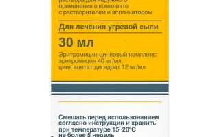 Зинерит от прыщей: правила использования, отзывы специалистов и потребителей