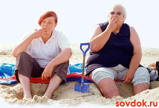 две больные женщины