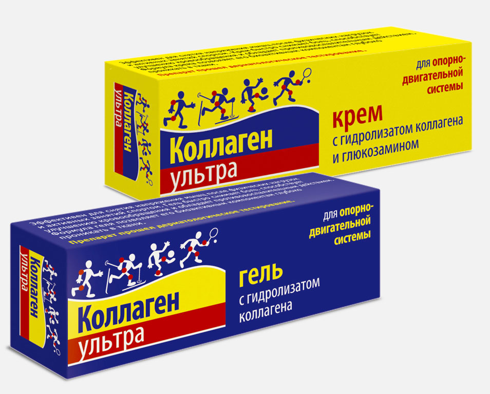 Крем и гель Коллаген ультра