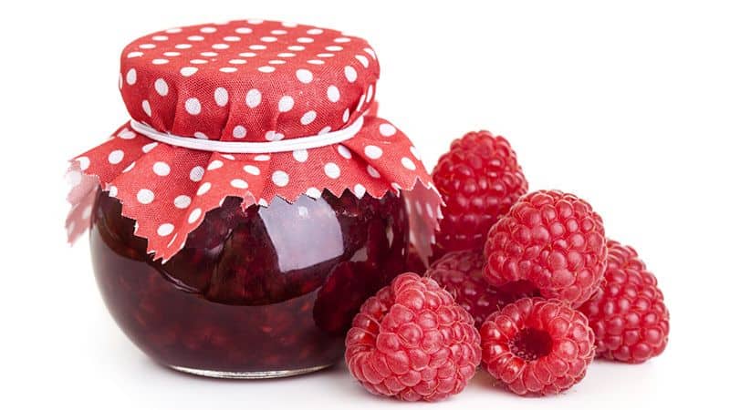 Малина с медом