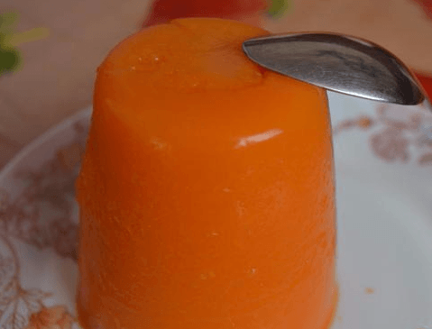 Морковное желе