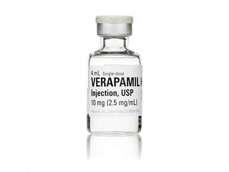 На фото Верапамил