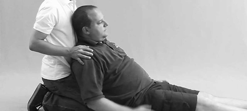 Положение больного полулежа