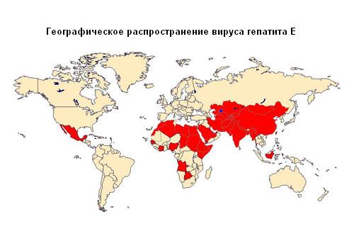 Распространение заболевания