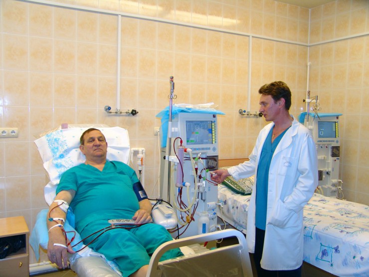 Процедура гемодиализа