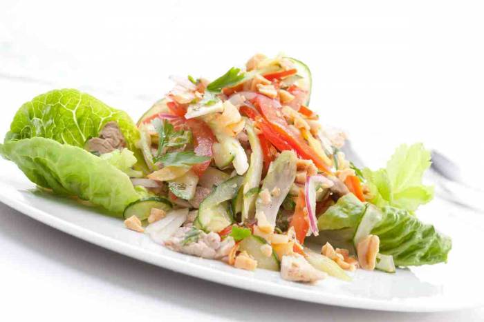 Салат с мясом