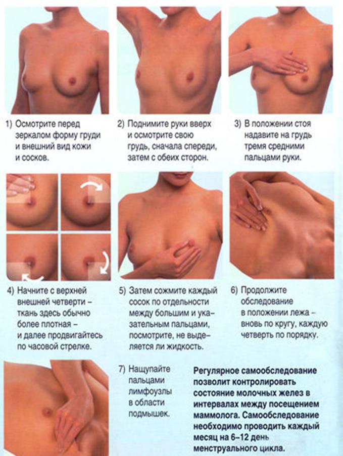 Самостоятельное исследование молочной железы