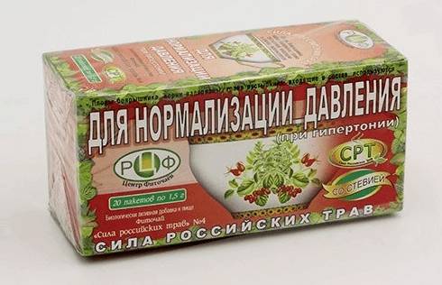Снизить повышенное АД поможет курс фито-чая №4