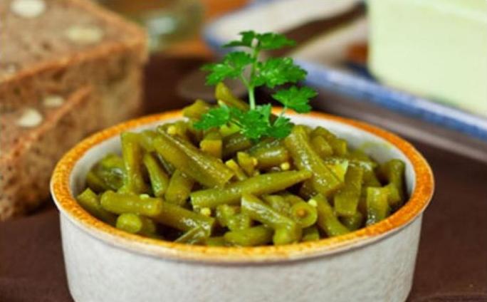 Зелёностручковая фасоль с горошком